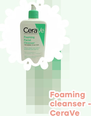 Cerave foaming cleanser