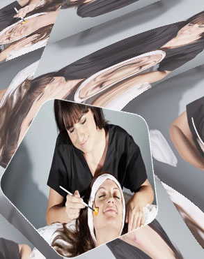 Esthetician skin care