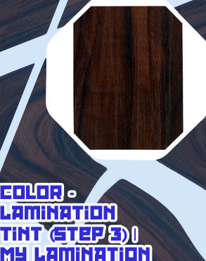 Lamination brown