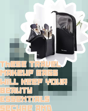 Makeup brush pouch