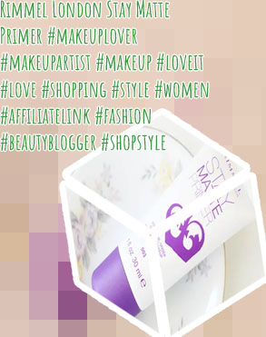 Rimmel stay matte primer