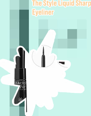 Sharp eyeliner