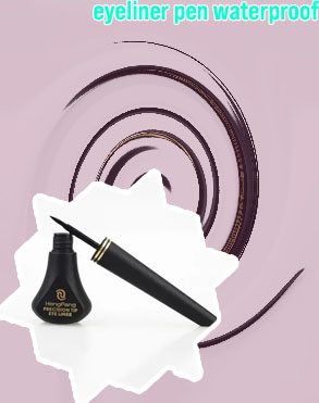 Waterproof black eyeliner