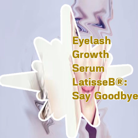 Prescription lash growth serum